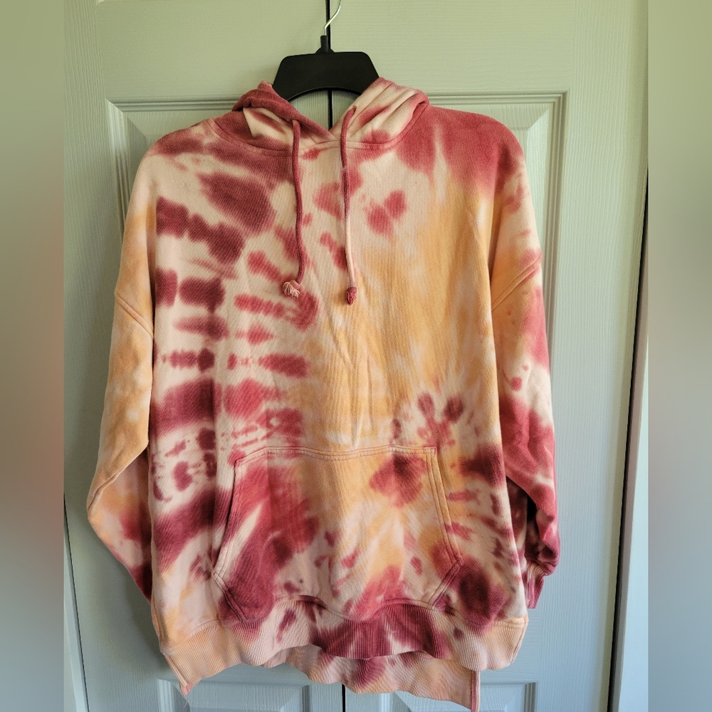 Womens American Eagle Tie Dye Hoodie